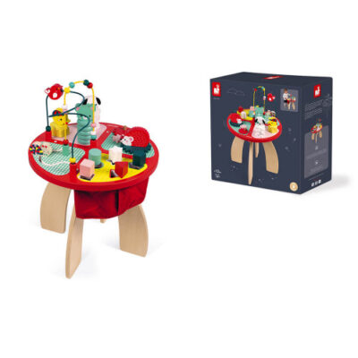 Table d'activités en bois