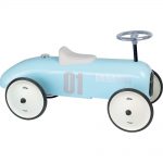 Porteur en métal vintage bleu tendre VILAC