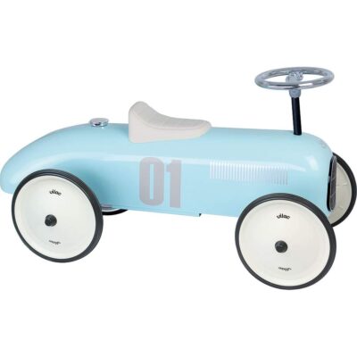 Porteur en métal vintage bleu tendre VILAC