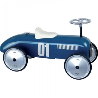 Porteur en métal vintage bleu foncé VILAC