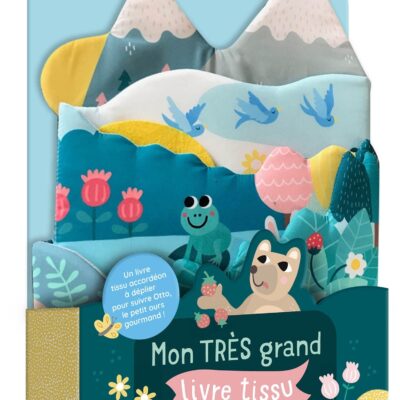 Livre géant tissu