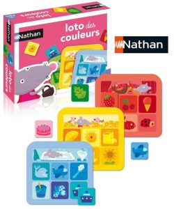Loto des couleurs NATHAN
