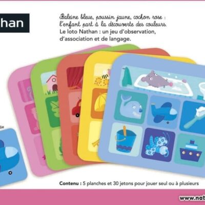 Loto des couleurs NATHAN