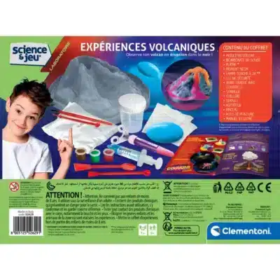 Expériences volcaniques CLEMENTONI