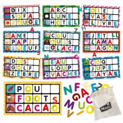 Lettres et mots Montessori HEADU
