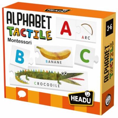 Alphabet tactile Montessori HEADU