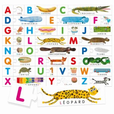 Alphabet tactile Montessori HEADU