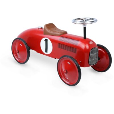 Porteur en métal vintage rouge VILAC