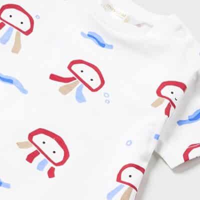 Ensemble t-shirt et salopette