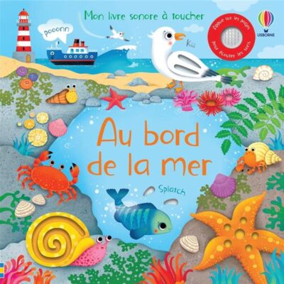 Au bord de la mer : mon livre sonore à toucher