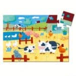 Puzzle silhouette DJECO