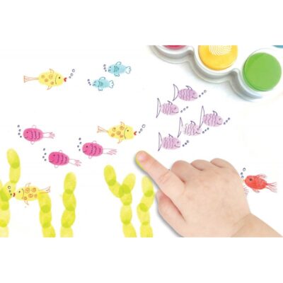 Peinture à doigt x6 CREALIGN