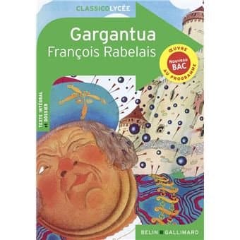 Gargantua, François Rabelais, Belin Gallimard