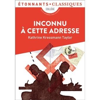 Inconnu à cette Adresse, Katherine Kressmann Taylor, Flammarion