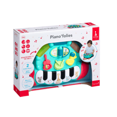 Piano's folies Sophie la Girafe