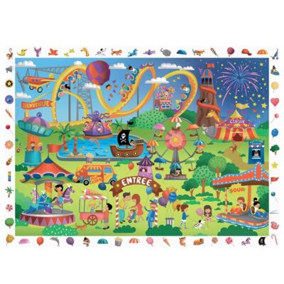 Puzzle fete foraine CALYPTO