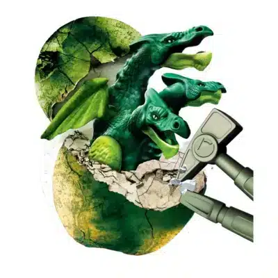 Dragon à trois têtes : Œuf légendaire CLEMENTONI