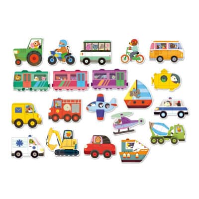 Magnets Les transports VILAC
