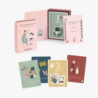 Cartes Mes 12 premiers mois MOULIN ROTY
