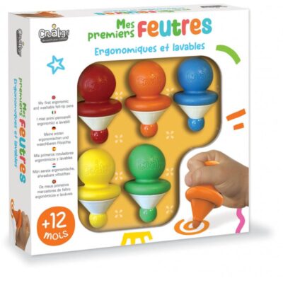 Mes premiers feutres x 5 CREALIGN'