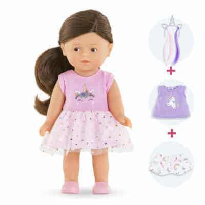 Coffret mini poupée Romy licorne COROLLE