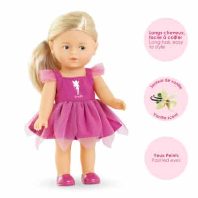 Coffret mini poupée Rosy fée COROLLE