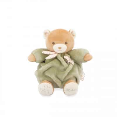 Ours patapouf vert KALOO 17 cm