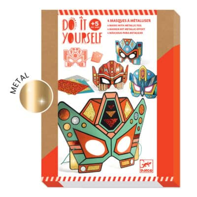 DO IT YOURSELF : 4 masques à métalliser DJECO