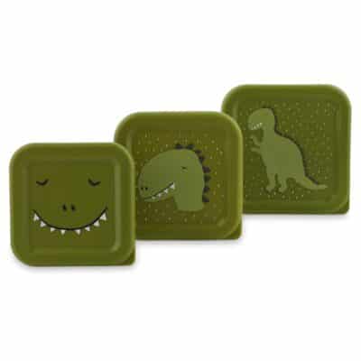 Lot de 3 boîtes à gouter Dinosaure TRIXIE