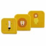Lot de 3 boîtes à gouter Lion TRIXIE