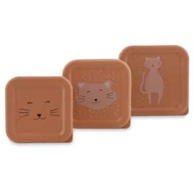 Lot de 3 boîtes à gouter Chat TRIXIE