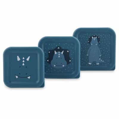 Lot de 3 boîtes à gouter Tricératops TRIXIE