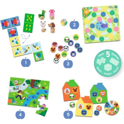 A la ferme 5 jeux DJECO