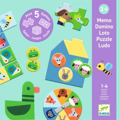 A la ferme 5 jeux DJECO