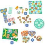 Animaux sauvages 5 jeux DJECO
