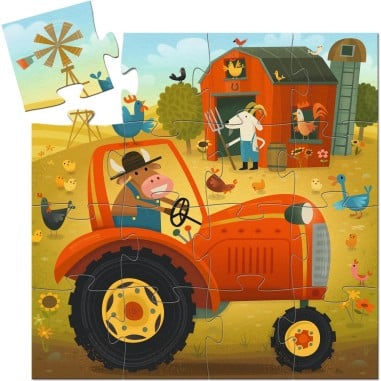 Puzzle silhouette DJECO