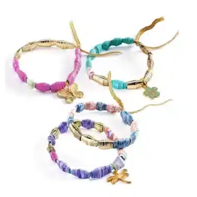 DO IT YOURSELF : Perles de papier et bracelets à créer DJECO