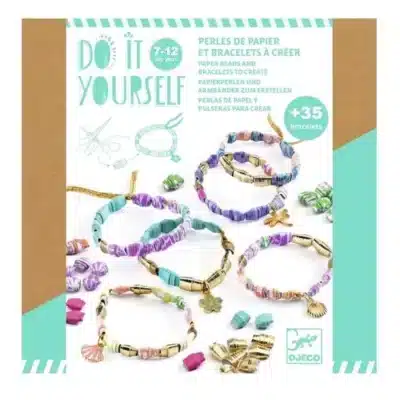DO IT YOURSELF : Perles de papier et bracelets à créer DJECO