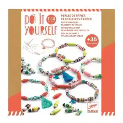 DO IT YOURSELF : Perles de papier et bracelets à créer DJECO