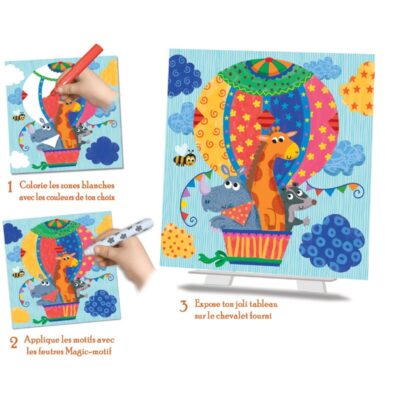Coloriage magique : Les exploracolo CREALIGN'