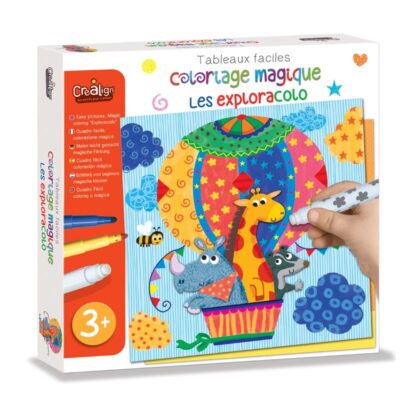Coloriage magique : Les exploracolo CREALIGN'
