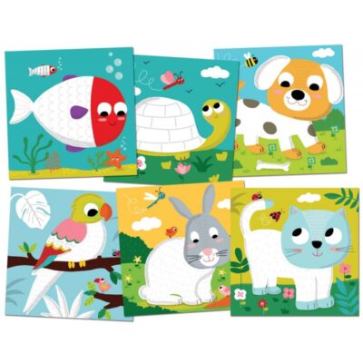Peinture au doigt : Adorables Compagnons CREALIGN