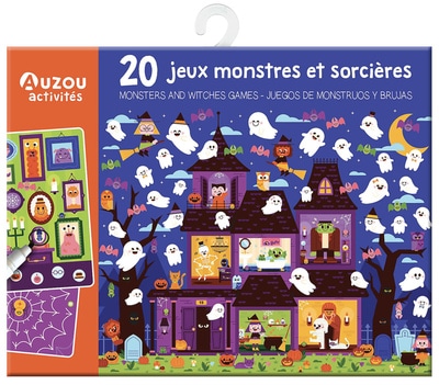 20 jeux monstres et sorcières Auzou