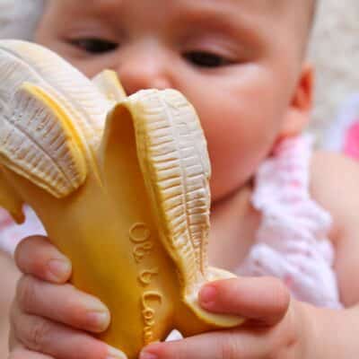 Ana Banana Anneau Dentition Bébé OLI&CAROL
