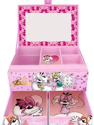 Coffret à bijoux avec digicode DIDDL
