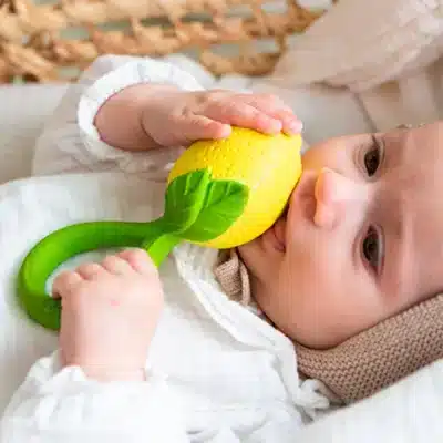 Lou the Lemon Hochet Bébé OLI&CAROL