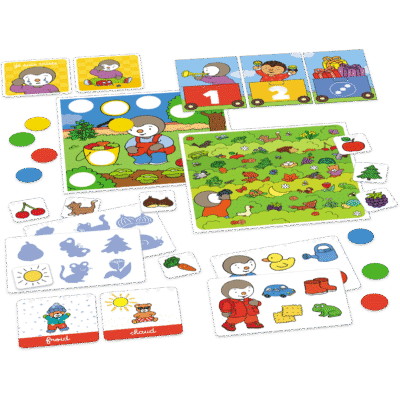Mon coffret 7 jeux T'choupi NATHAN