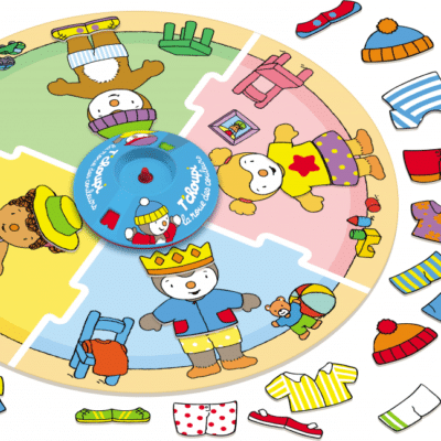 La roue des couleurs T'Choupi NATHAN