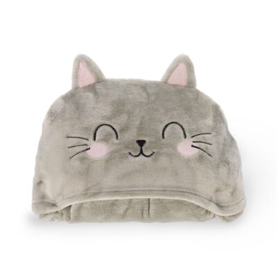 Couverture à capuche Chat LEGAMI