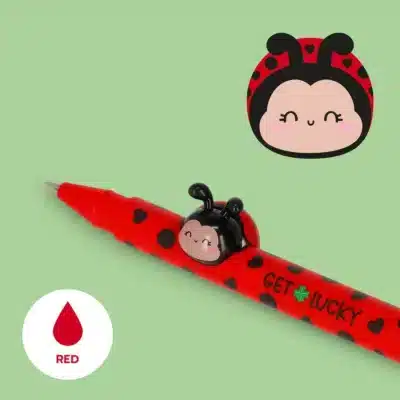 Stylo Lovely Friends : coccinelle LEGAMI